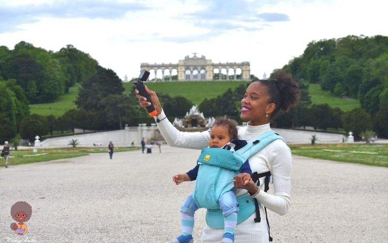 explora schönbrunn con un bebé