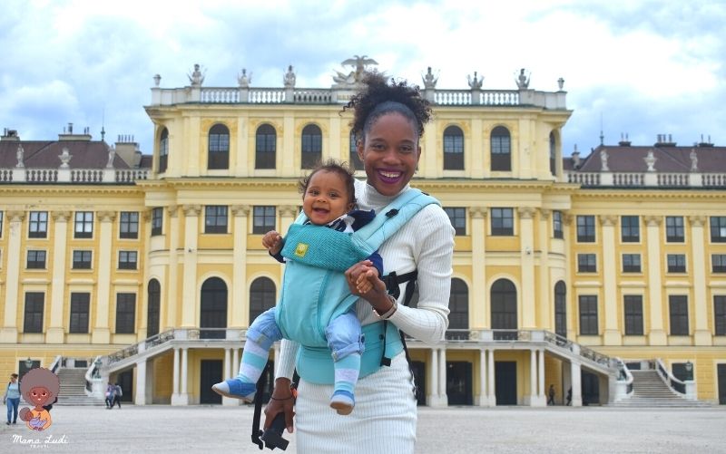 explora schönbrunn con un bebé
